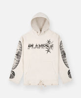 PAPER PLANES Asterisk Reverse Terry Hoodie at Gravity NYC