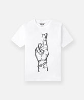 PAPER PLANES Fingers Crossed Tee at Gravity NYC