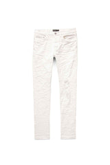 PURPLE BRAND P001 Optic White Knee Blowout at Gravity NYC