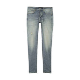 PURPLE BRAND P001 Worn Mid Indigo Faded Skinny at Gravity NYC