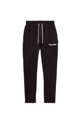 PURPLE BRAND P412 Stamp in Black Beauty Sweatpants at Gravity NYC