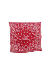 PURPLE BRAND P903 Printed Cotton Bandana Red