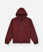 PAPER PLANES Script Weld Zip Up Hoodie