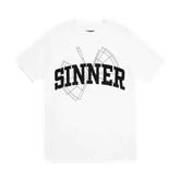 RTA Liam White Sinner XL Label T-Shirt at Gravity NYC