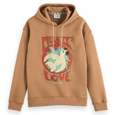 SCOTCH AND SODA Relaxed-Fit Artwork Hoodie
