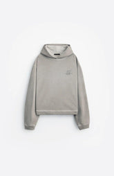 STAMPD Cement Transit Relaxed Cropped Hoodie at Gravity NYC