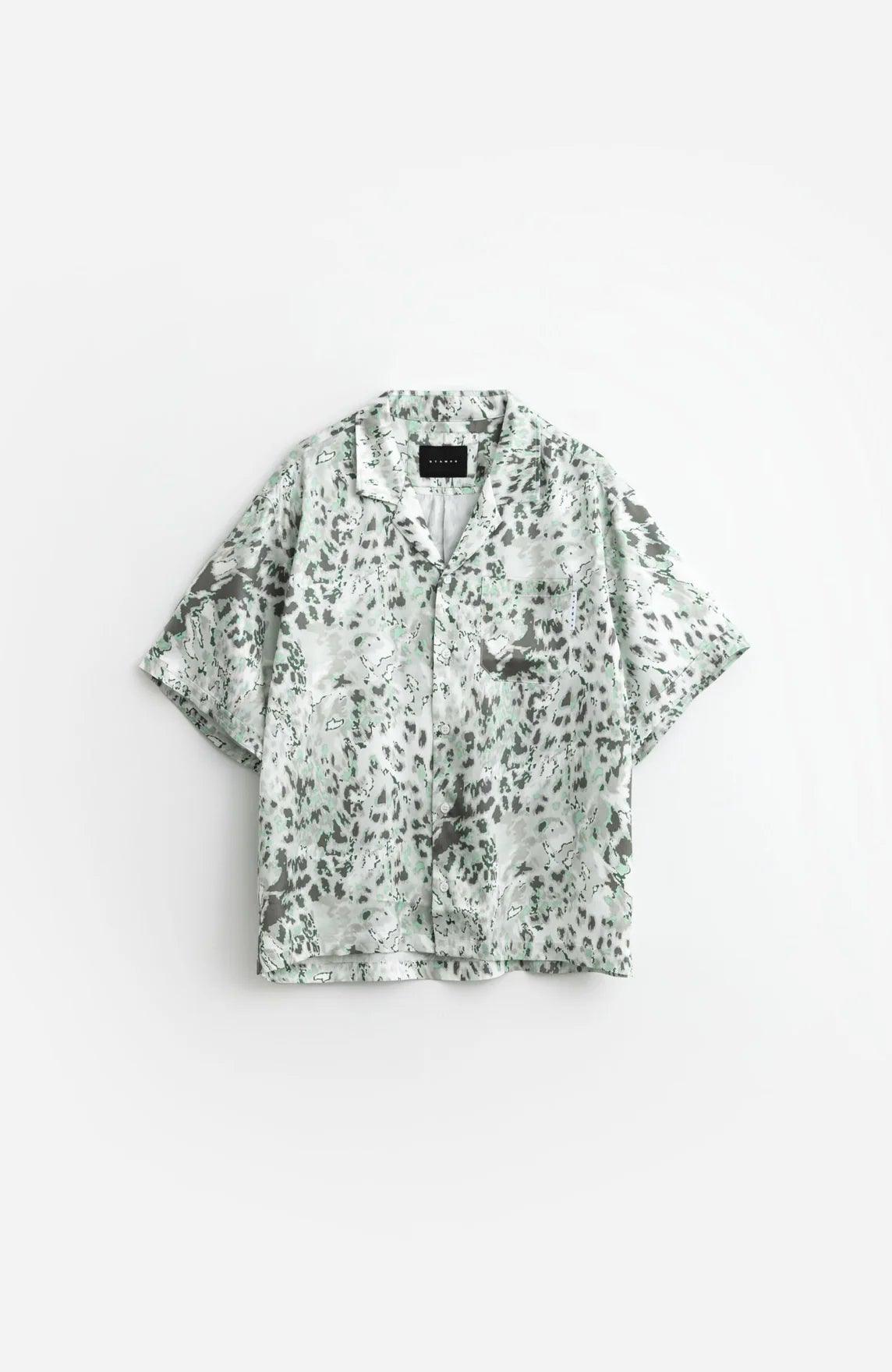 STAMPD Ocean Leopard Camp Collar Buttondown at Gravity NYC