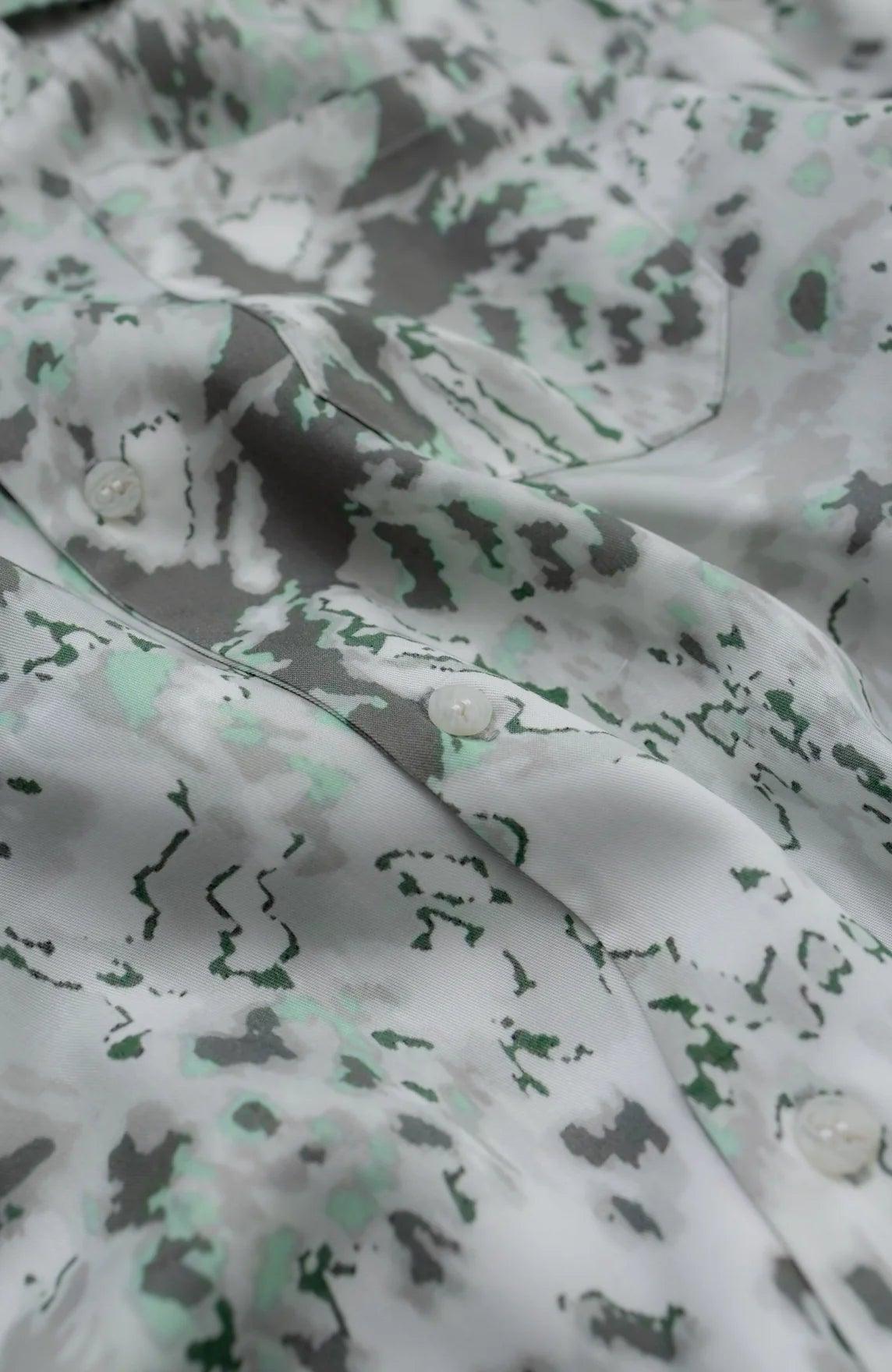 STAMPD Ocean Leopard Camp Collar Buttondown at Gravity NYC STAMPD Ocean Leopard Camp Collar Buttondown at Gravity NYC