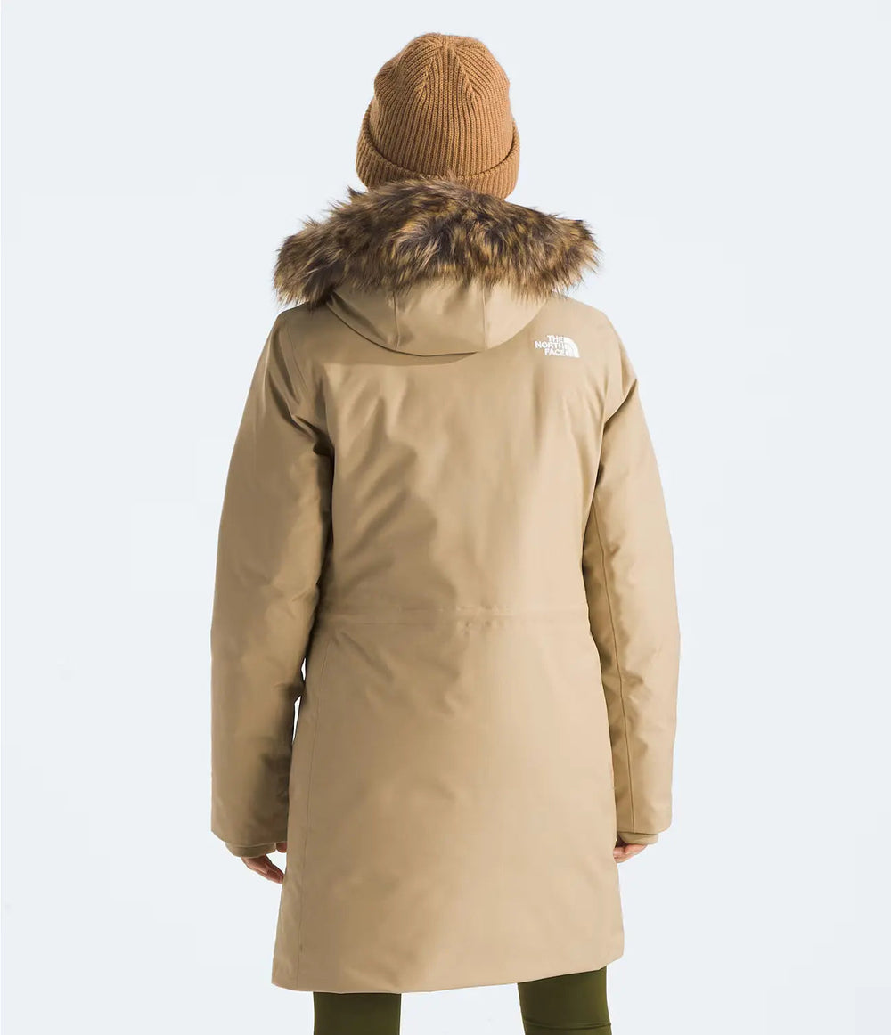 THE NORTH FACE Women's Arctic Parka Khaki Stone at Gravity NYC