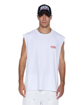 KSUBI Kingdom Cut Off Biggie Tee White - Gravity NYC