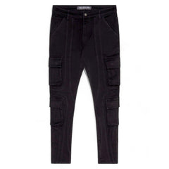 VALABASAS "Patchfade" Black Skinny Jeans at Gravity NYC