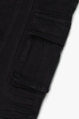 VALABASAS "Patchfade" Black Skinny Jeans at Gravity NYC