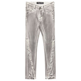 VALABASAS "Runner" White Grey Skinny Denim at Gravity NYC