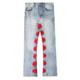 LOST SHDWS OG Light Denim Pant (Red) - Gravity NYC