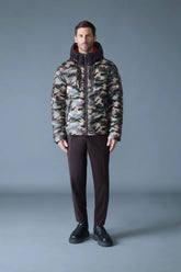 MACKAGE Victor-Camo Light Down Hooded Jacket in Camo - Gravity NYC