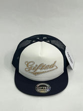 EVERYONE IS GIFTED Script Hat (Navy) at Gravity NYC