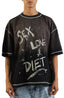 DIET STARTS MONDAY-Men's Short-Sleeve T-Shirts and Tees