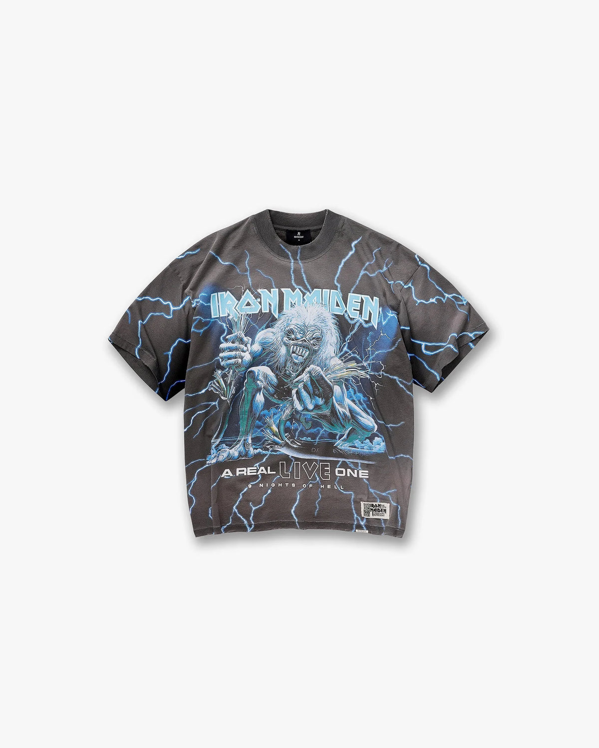 REPRESENT X Iron Maiden A Real Live One T-Shirt - Gravity NYC