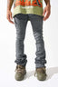 SERENEDE-Men's Stacked Jeans and Denim