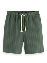 SCOTCH AND SODA Fave Tonal-Striped Shorts - Gravity NYC