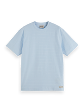 SCOTCH AND SODA Relaxed-Fit Towelling Striped T-Shirt at Gravity NYC