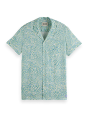 SCOTCH AND SODA Regular Fit AOP Viscose Shirt at Gravity NYC