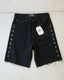 WHEN SMOKE CLEARS-Men's Jean Shorts and Denim Shorts