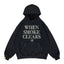 WHEN SMOKE CLEARS-Men's Pullover Hoodies