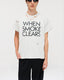 WHEN SMOKE CLEARS-Men's Short-Sleeve T-Shirts and Tees
