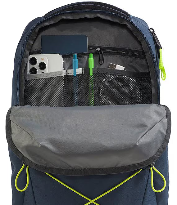 THE NORTH FACE Jester Backpack Lunar Blue/Fizz Lime - Gravity NYC