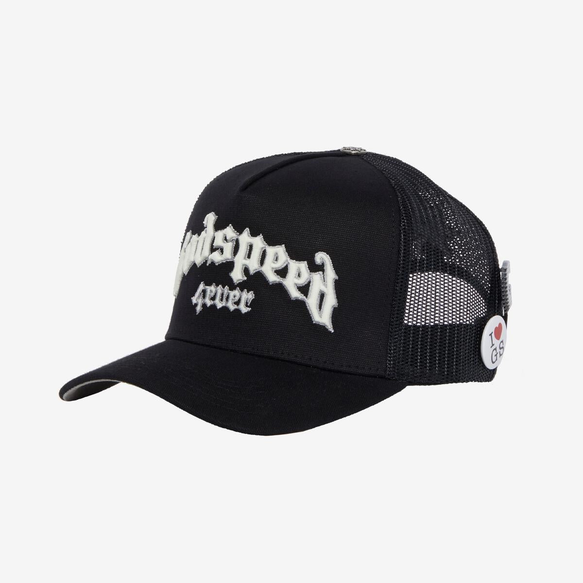 GODSPEED GS Forever Trucker Hat (Black/White) Gravity NYC