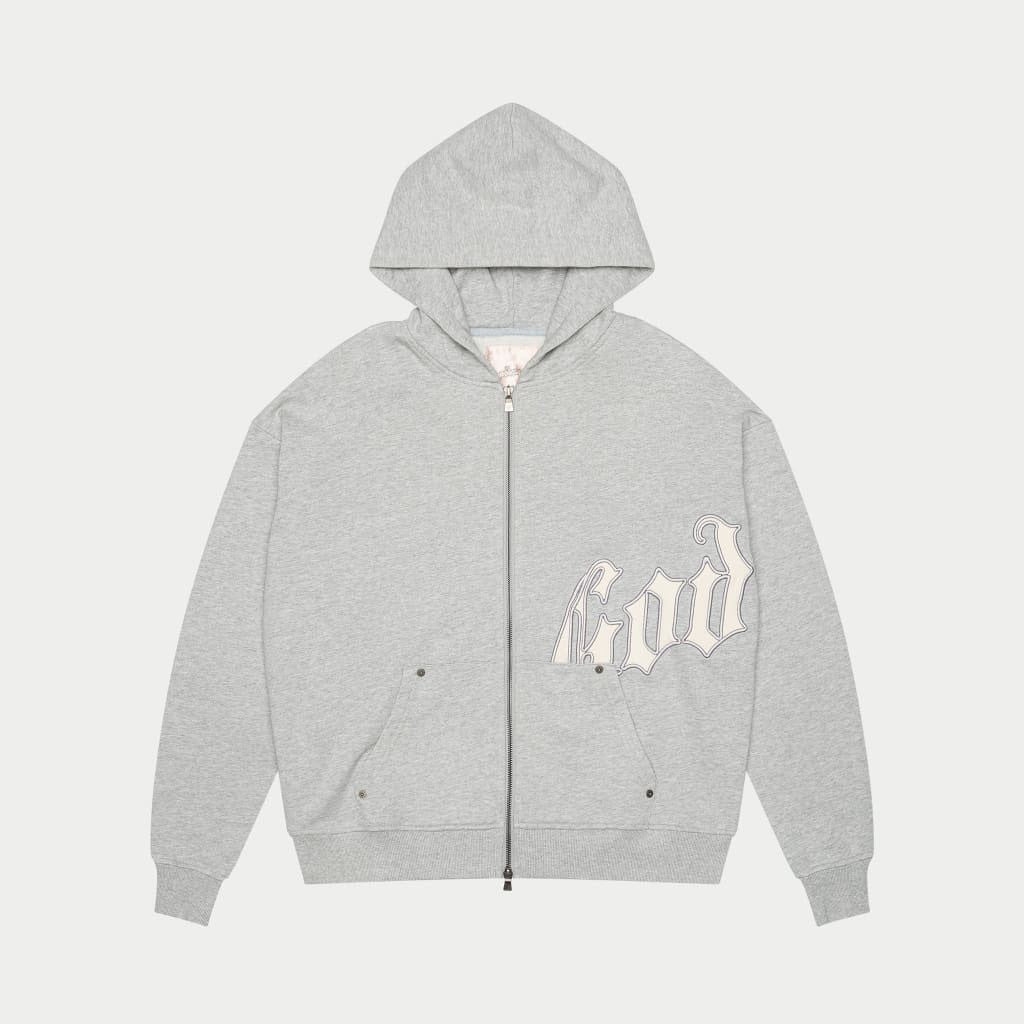 GODSPEED OG Logo V2 Sweatsuit Set (Heather Grey) - Gravity NYC