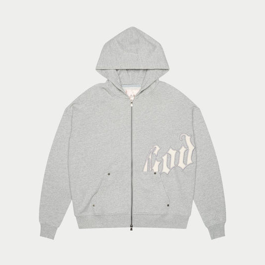 GODSPEED OG Logo V2 Sweatsuit Set (Heather Grey) - Gravity NYC