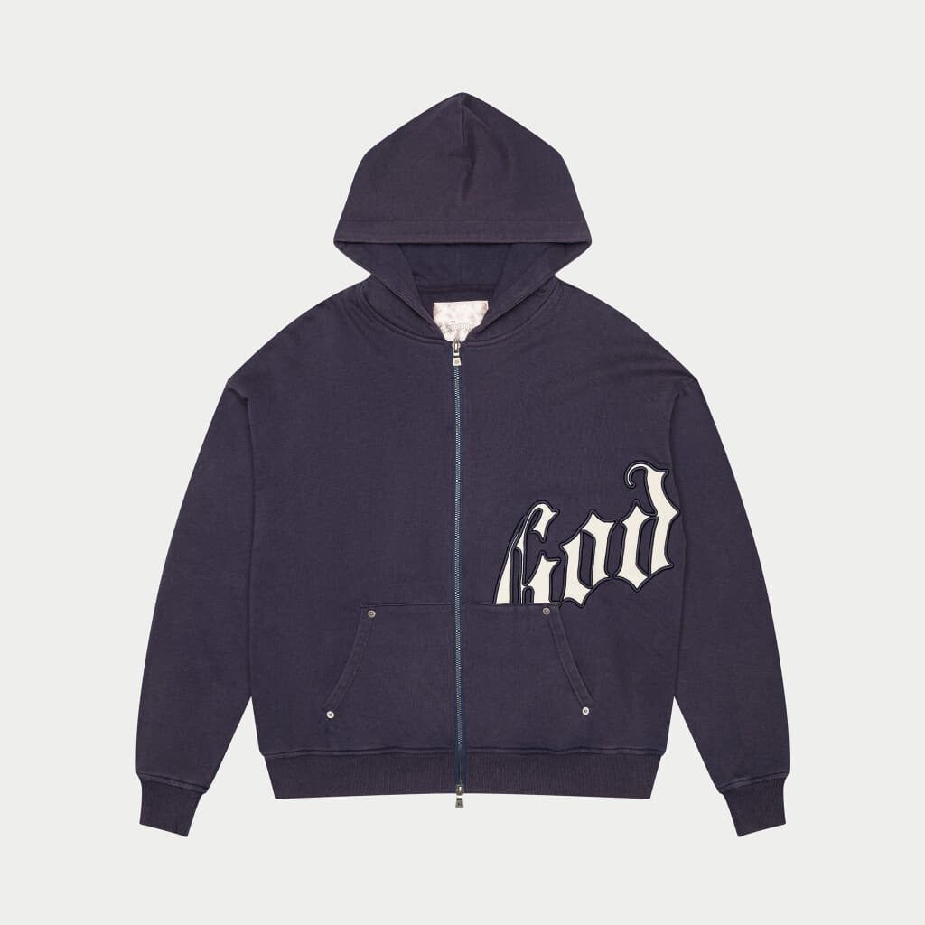 GODSPEED OG Logo V2 Sweatsuit Set (Navy) - Gravity NYC