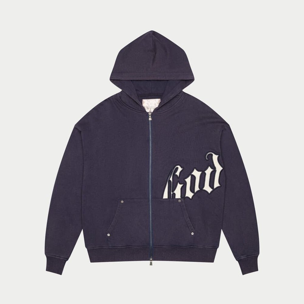 GODSPEED OG Logo V2 Sweatsuit Set (Navy) - Gravity NYC