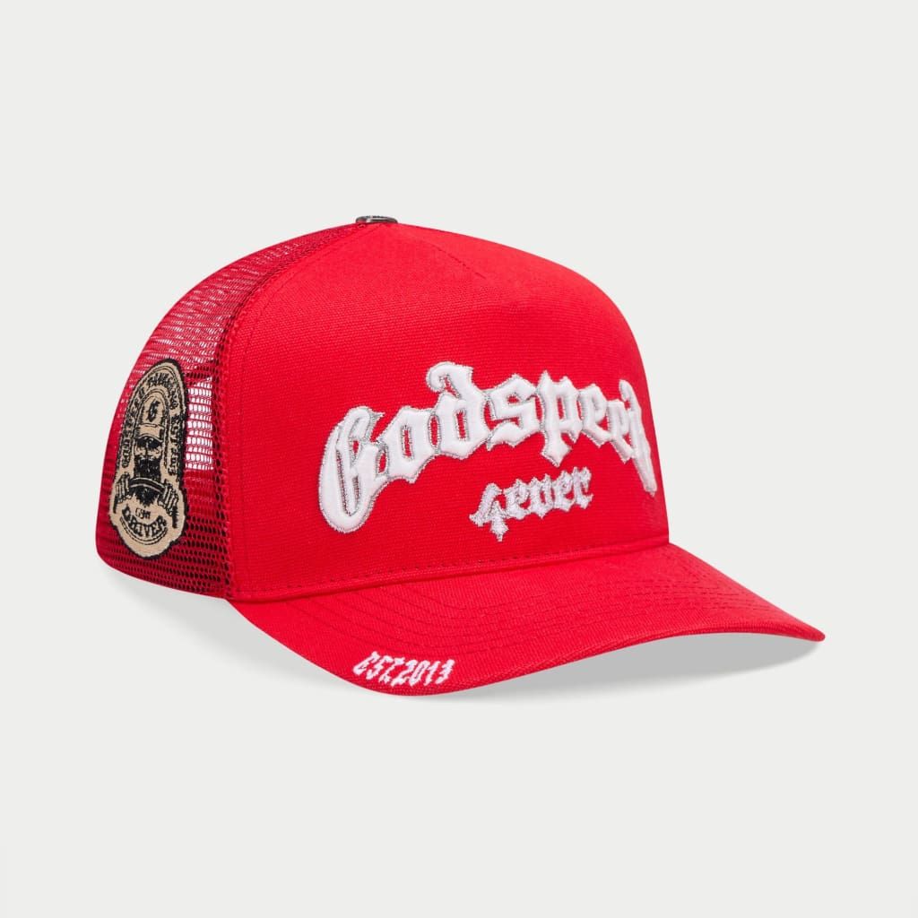 GODSPEED GS Forever Trucker Hat (Cherry) Gravity NYC