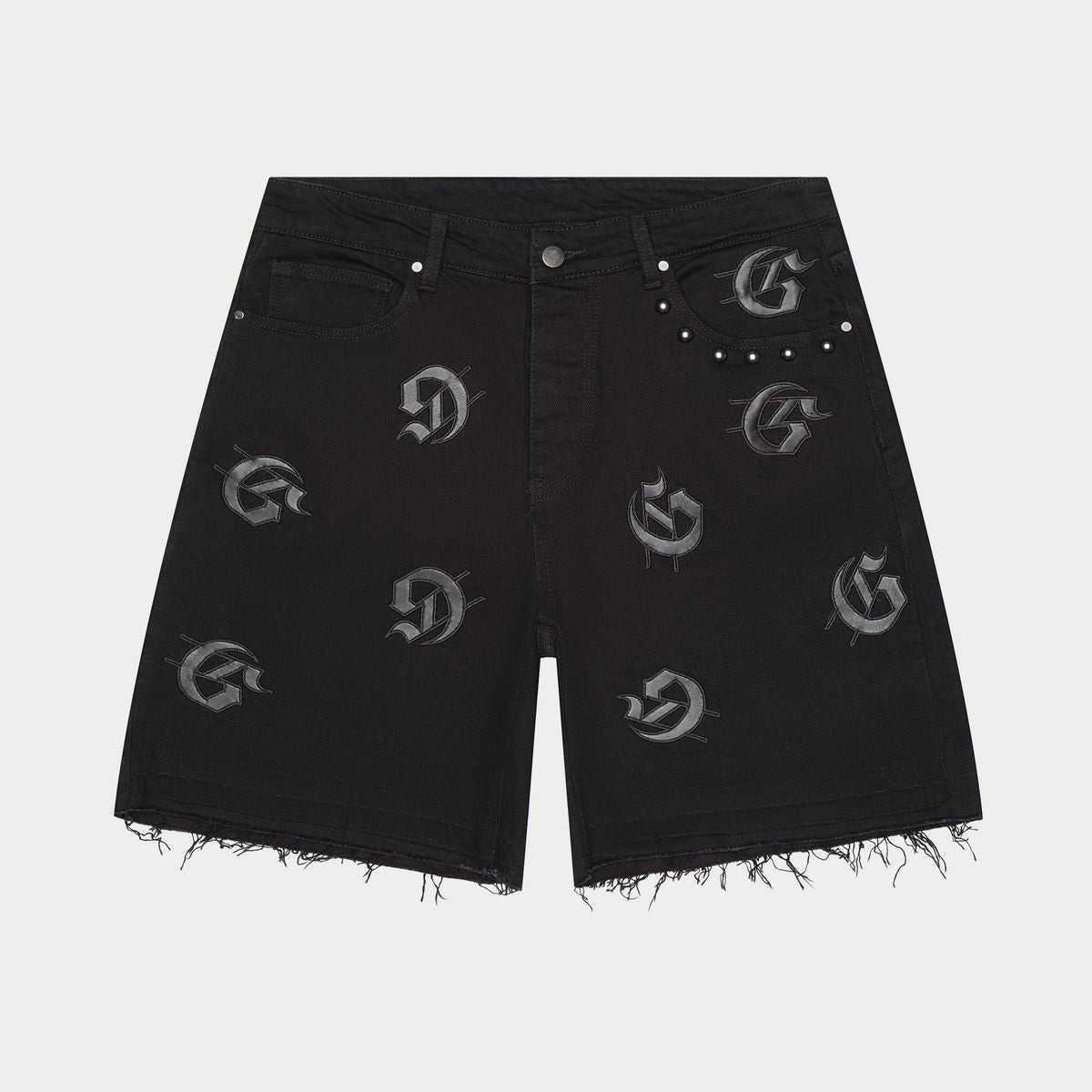 GODSPEED Infinity Denim Shorts (Black) Gravity NYC