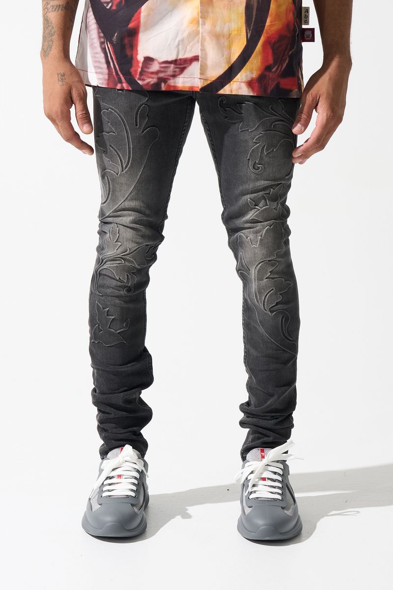 SERENEDE "Rome" Jeans Black - Gravity NYC