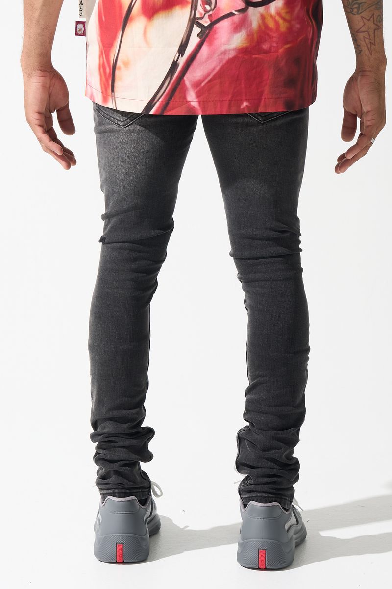 SERENEDE "Rome" Jeans Black - Gravity NYC