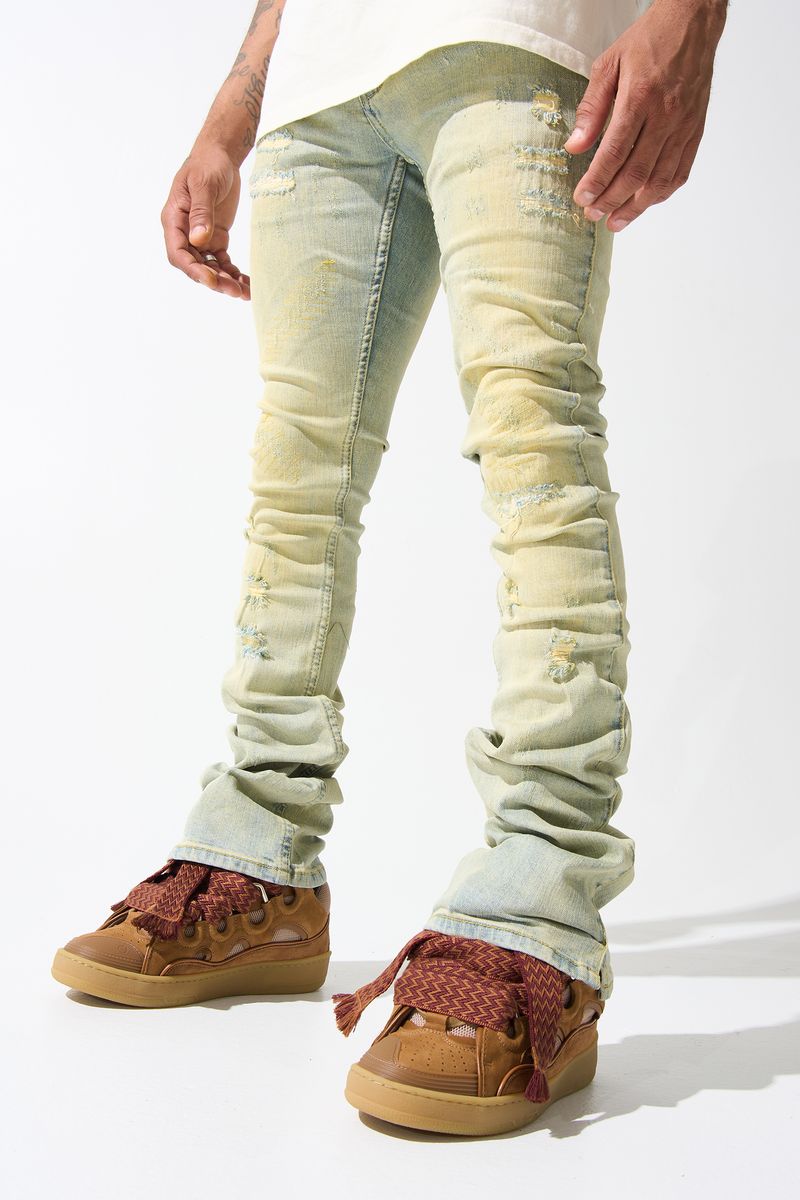 SERENEDE "Tierra" Stacked Jeans - Gravity NYC