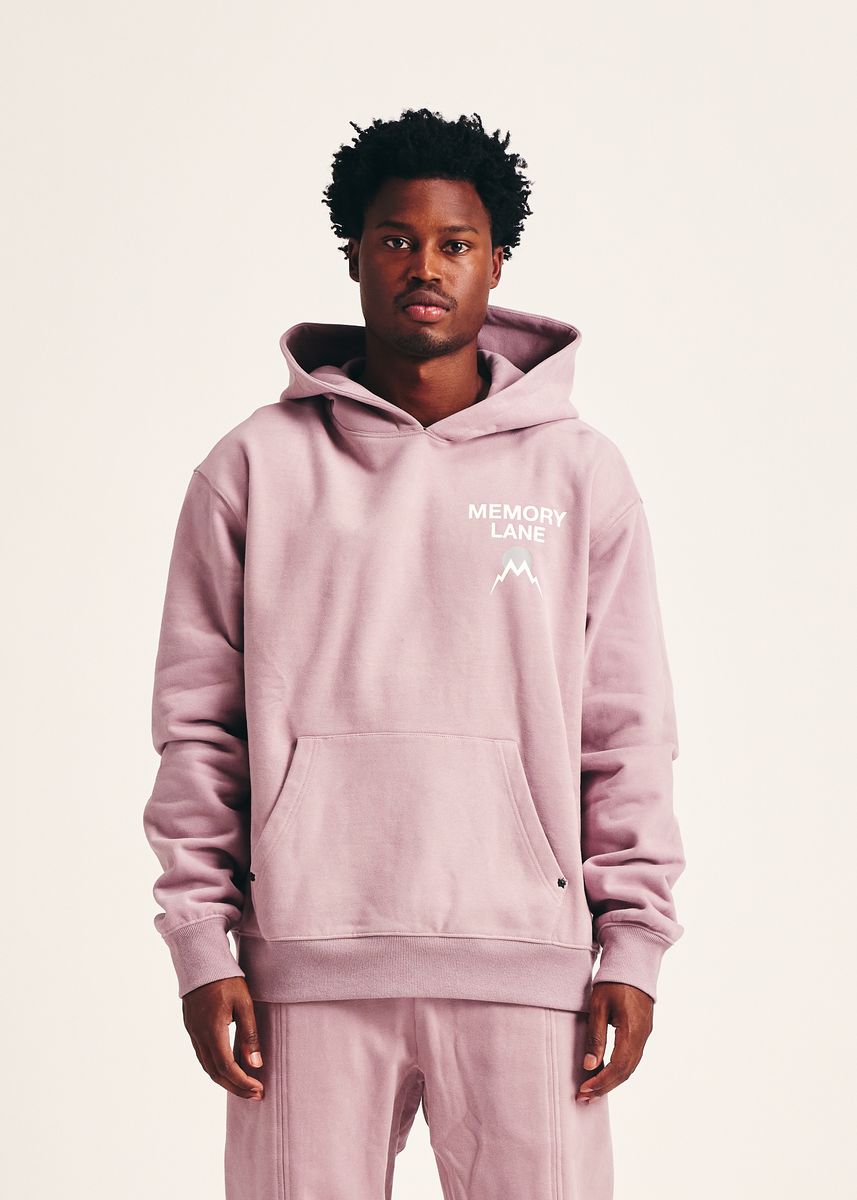 MEMORY LANE Core Services Hoodie Dust Pink Gravity NYC