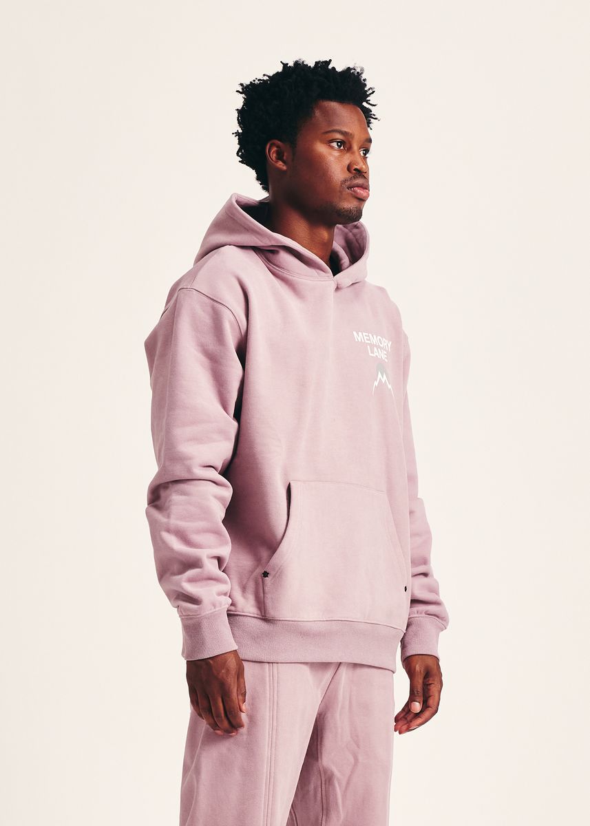 MEMORY LANE Core Services Hoodie Dust Pink Gravity NYC