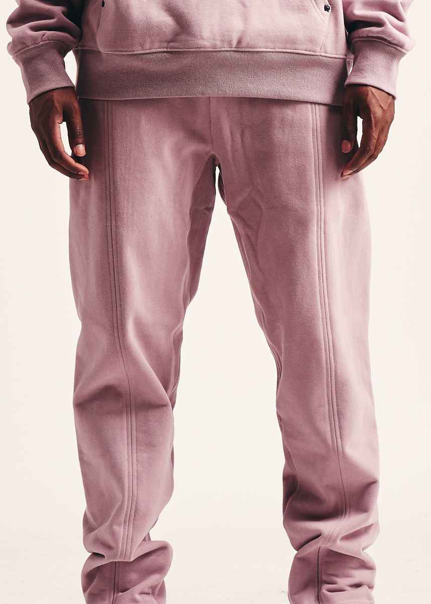 MEMORY LANE Split Seam Sweatpants Dust Pink Gravity NYC