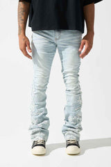 SERENEDE "Garden" Stacked Jeans