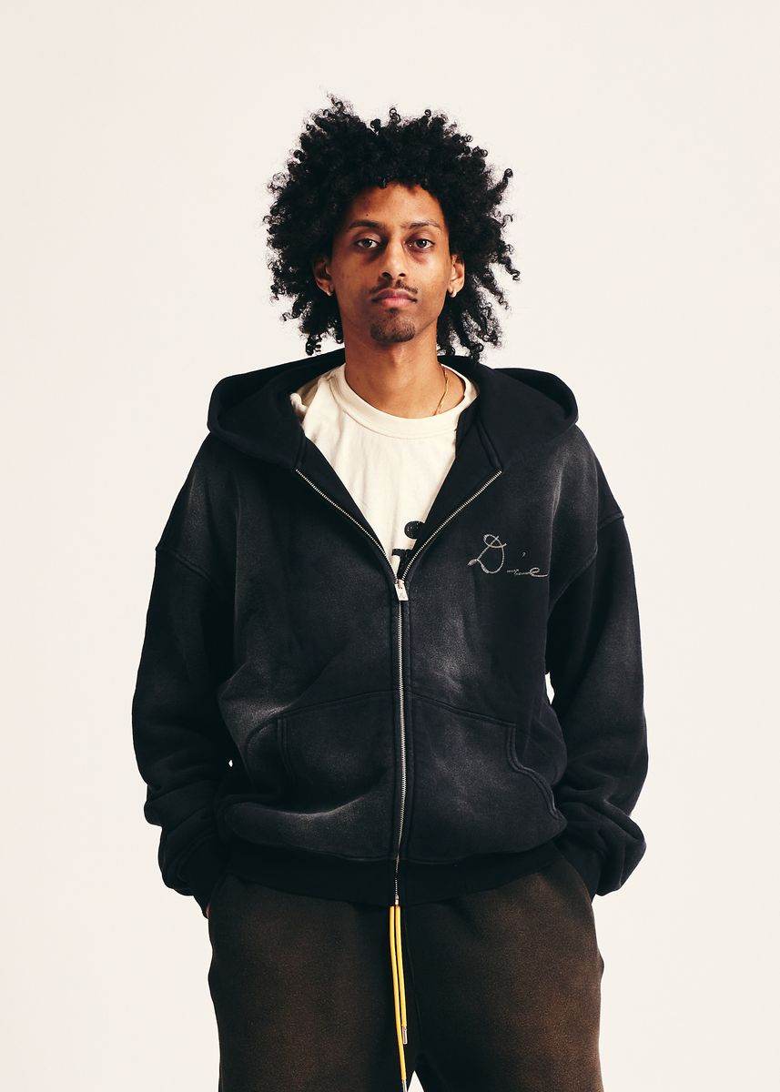 DIET STARTS MONDAY Lightning Full Zip Hoodie - Gravity NYC