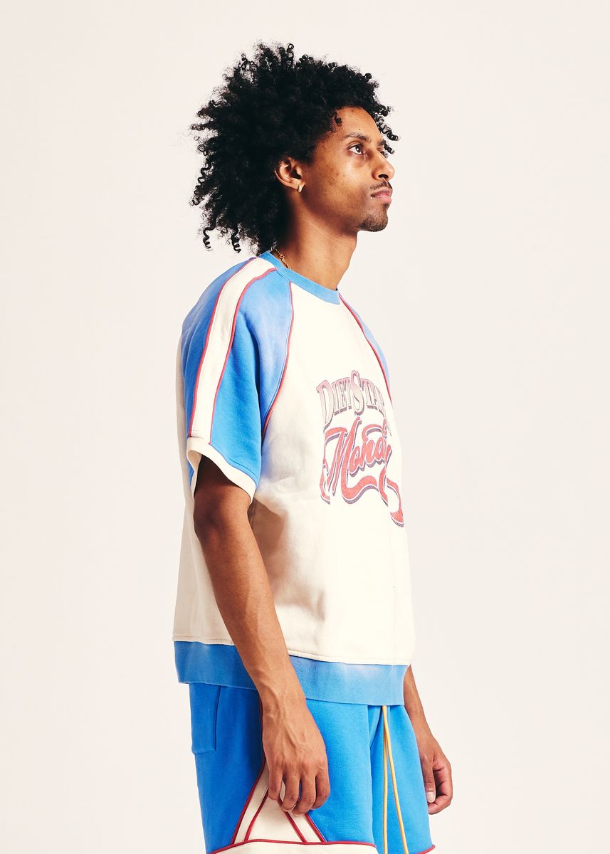 DIET STARTS MONDAY Warm Up Half Sleeve Tee - Gravity NYC