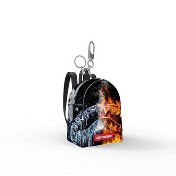 SPRAYGROUND Fire & Ice Shark Keychain K7943 - Gravity NYC