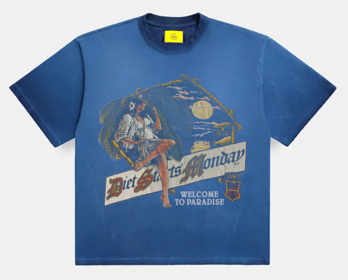 DIET STARTS MONDAY Paradise Tee - Gravity NYC