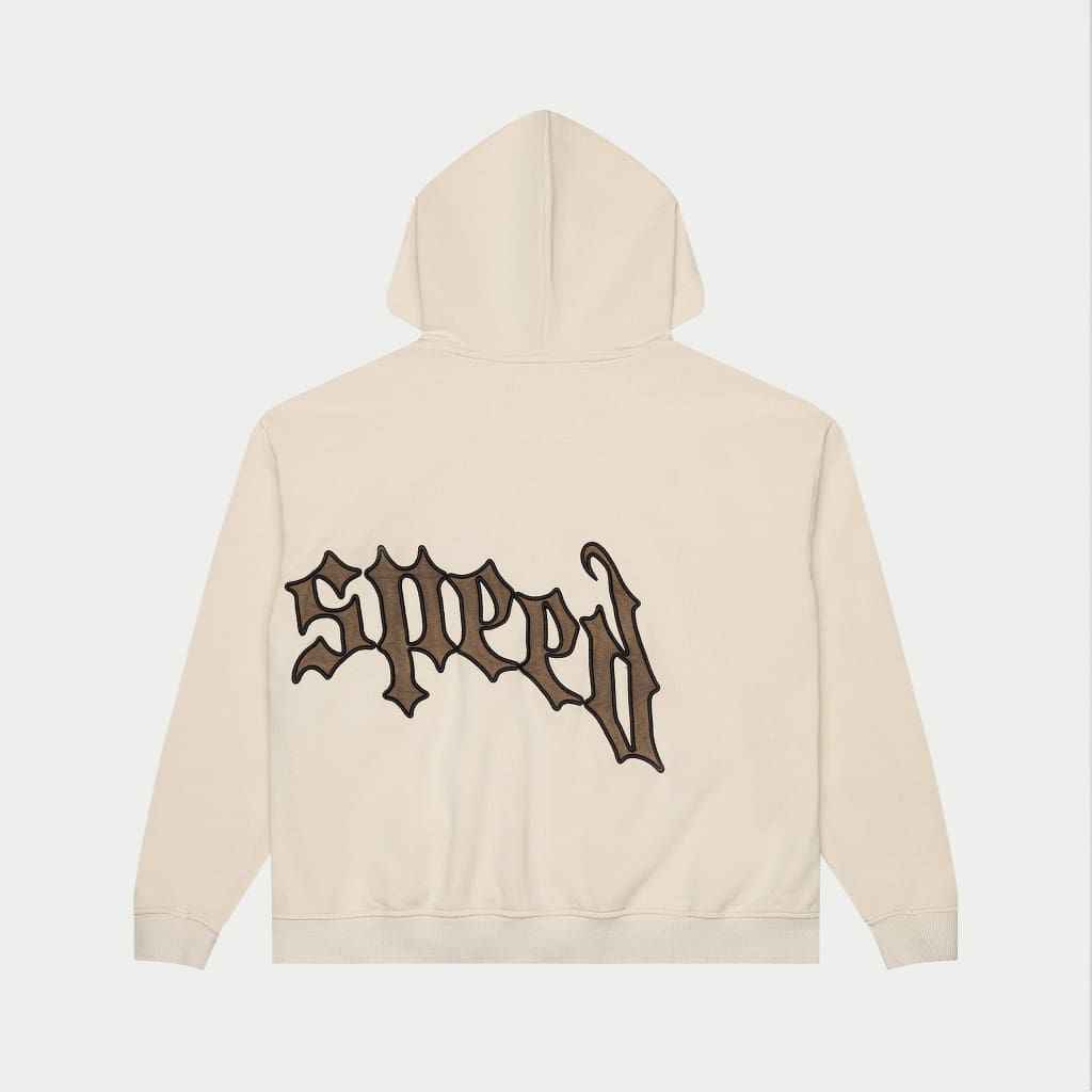 GODSPEED OG Logo V2 Sweatsuit Set (Creme/Olive) - Gravity NYC