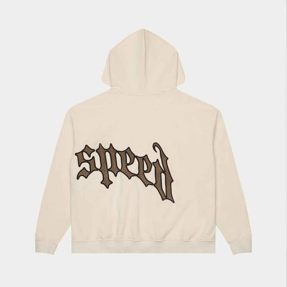 GODSPEED OG Logo V2 Sweatsuit Set (Creme/Olive) - Gravity NYC